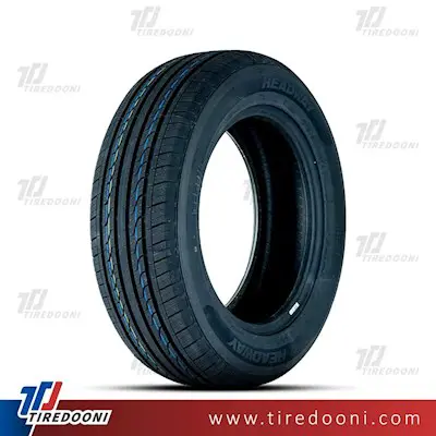 لاستیک خودرو هدوی سایز 185/60R14 مدل گل HH301