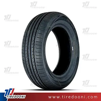 لاستیک خودرو ترازانو سایز 195/60R14 مدل گل T118