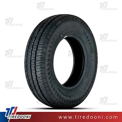 لاستیک خودرو ترازانو سایز 215/80R15 مدل گل SC328