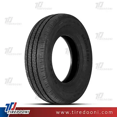 لاستیک خودرو بوتو سایز 195/80R14 مدل گل BRAWN BR01