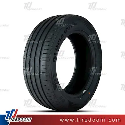 لاستیک خودرو بلک لاین سایز 225/55R18 مدل گل C5