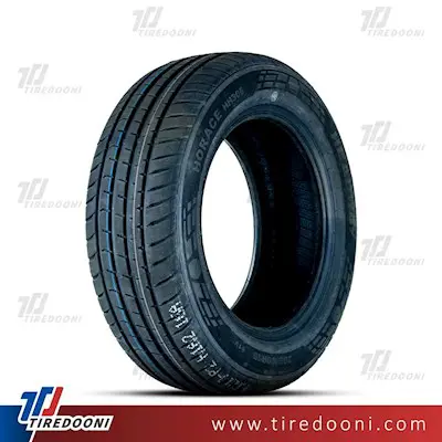 لاستیک خودرو  هدوی سایز165/65R13  مدل گل HH306 