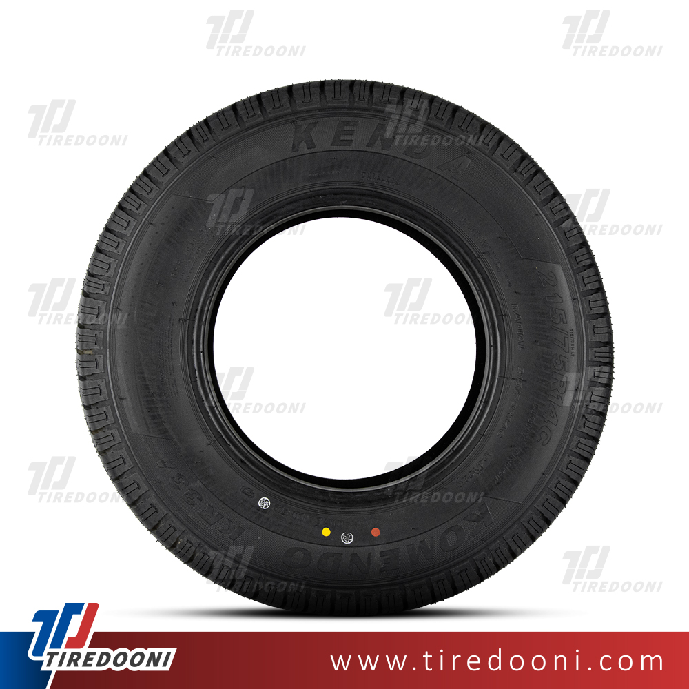 لاستیک خودرو کندا سایز 215/75R14 مدل گل KR33