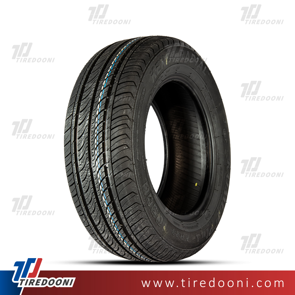 لاستیک خودرو کندا سایز 165/80R13 مدل گل KR23