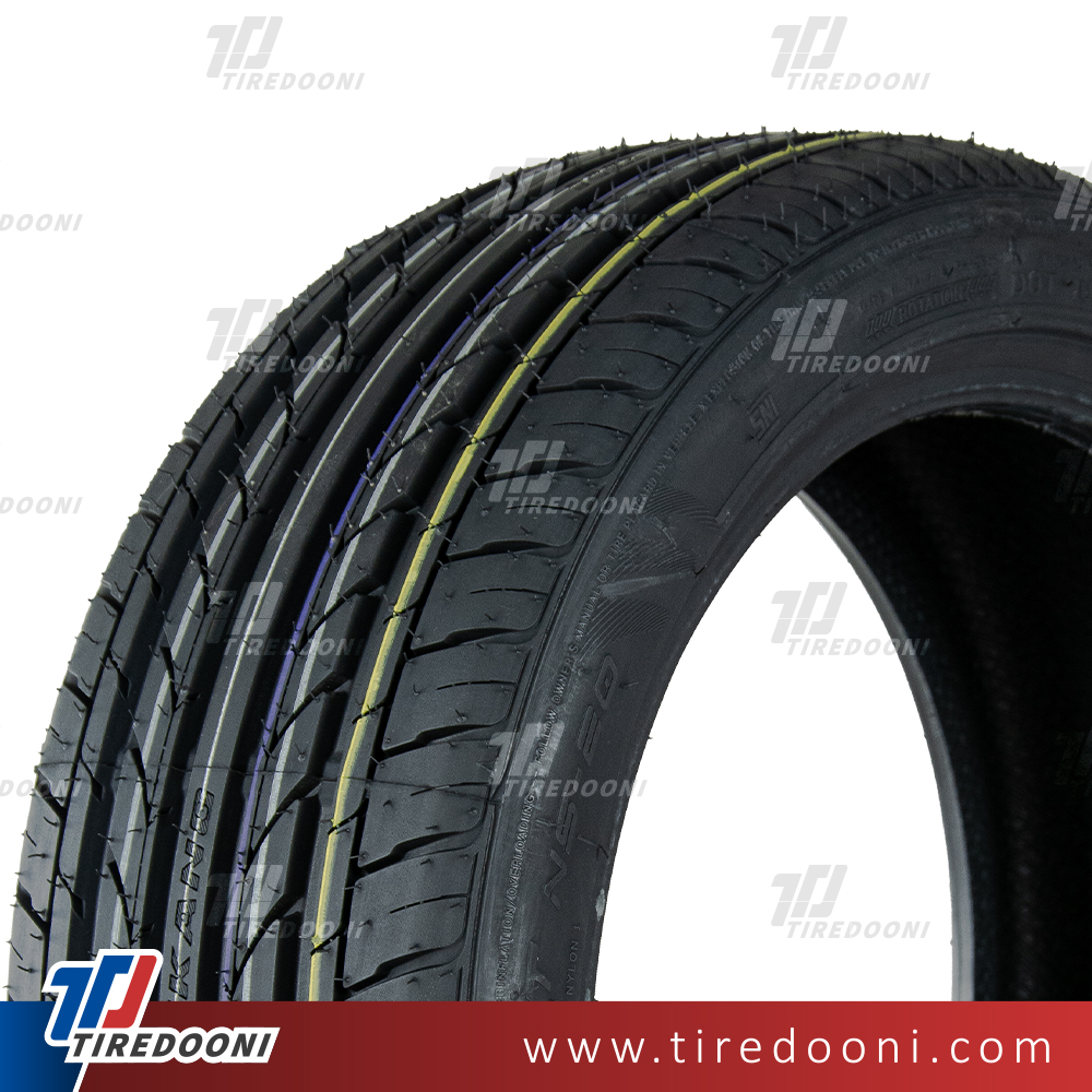 لاستیک خودرو نانکنگ سایز 195/45R16 مدل گل NS-20