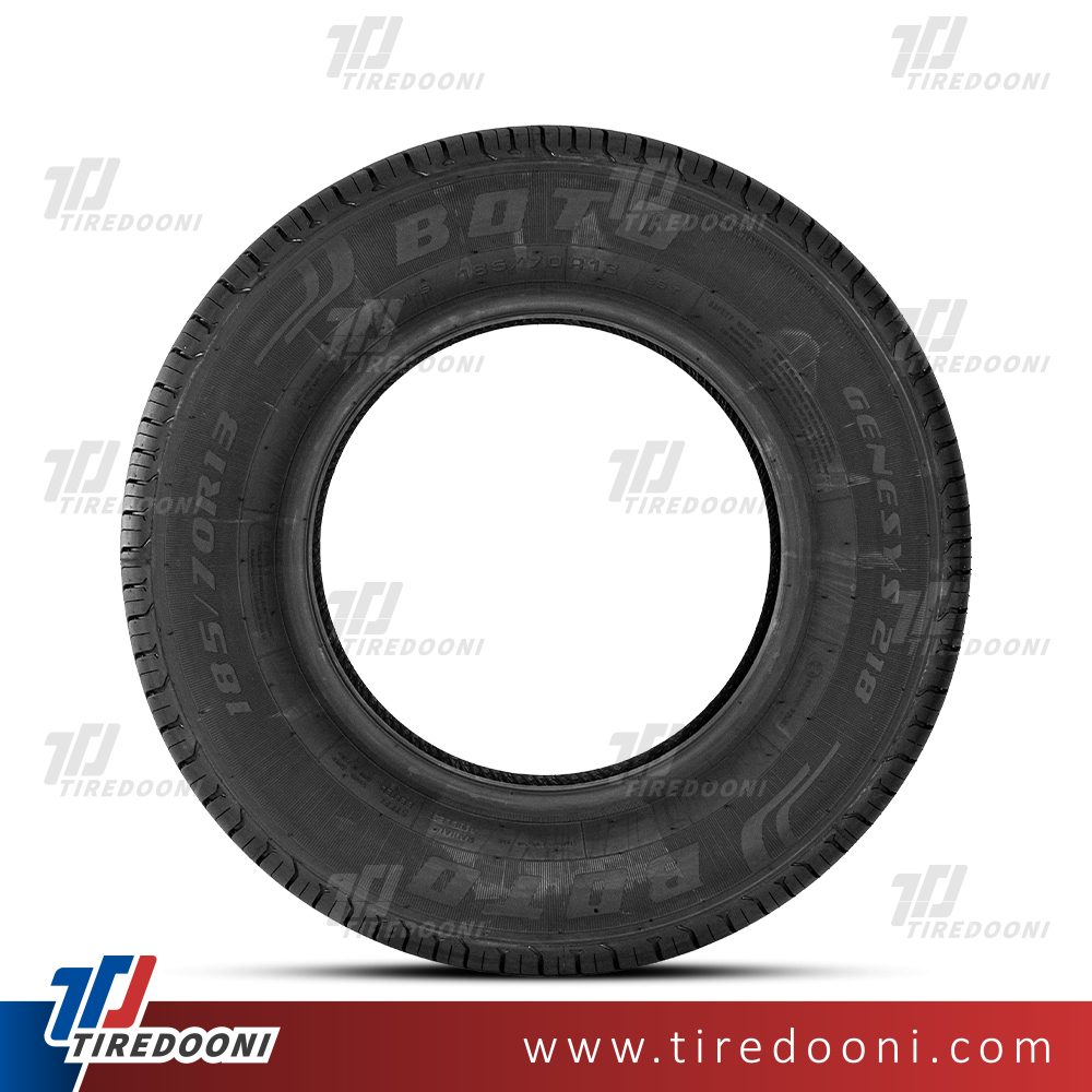لاستیک خودرو بوتو سایز 175/60R13 مدل گل GENESYS 218