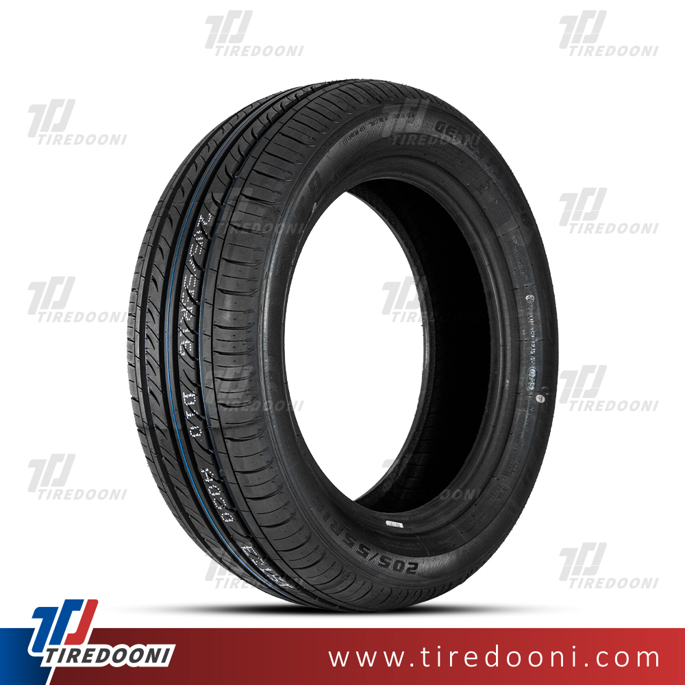 لاستیک خودرو بوتو سایز 205/55R16 مدل گل GENESYS 228