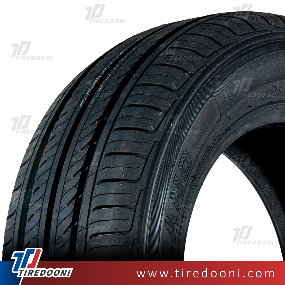 لاستیک خودرو ترازانو سایز 165/65R13 مدل گل RP28