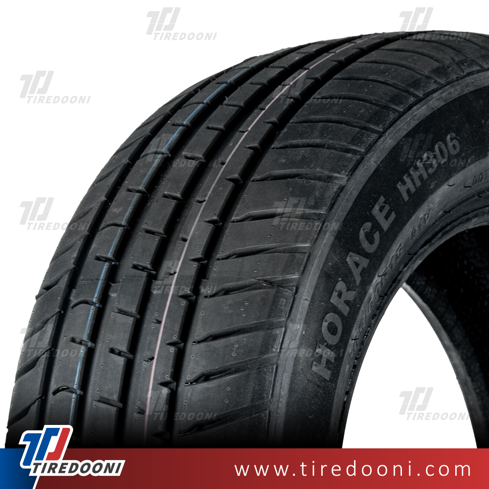 لاستیک خودرو  هدوی سایز 165/65R13  مدل گل HH306