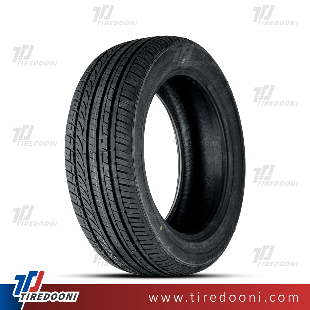 لاستیک خودرو  هدوی سایز245/45R18  مدل گل HU901