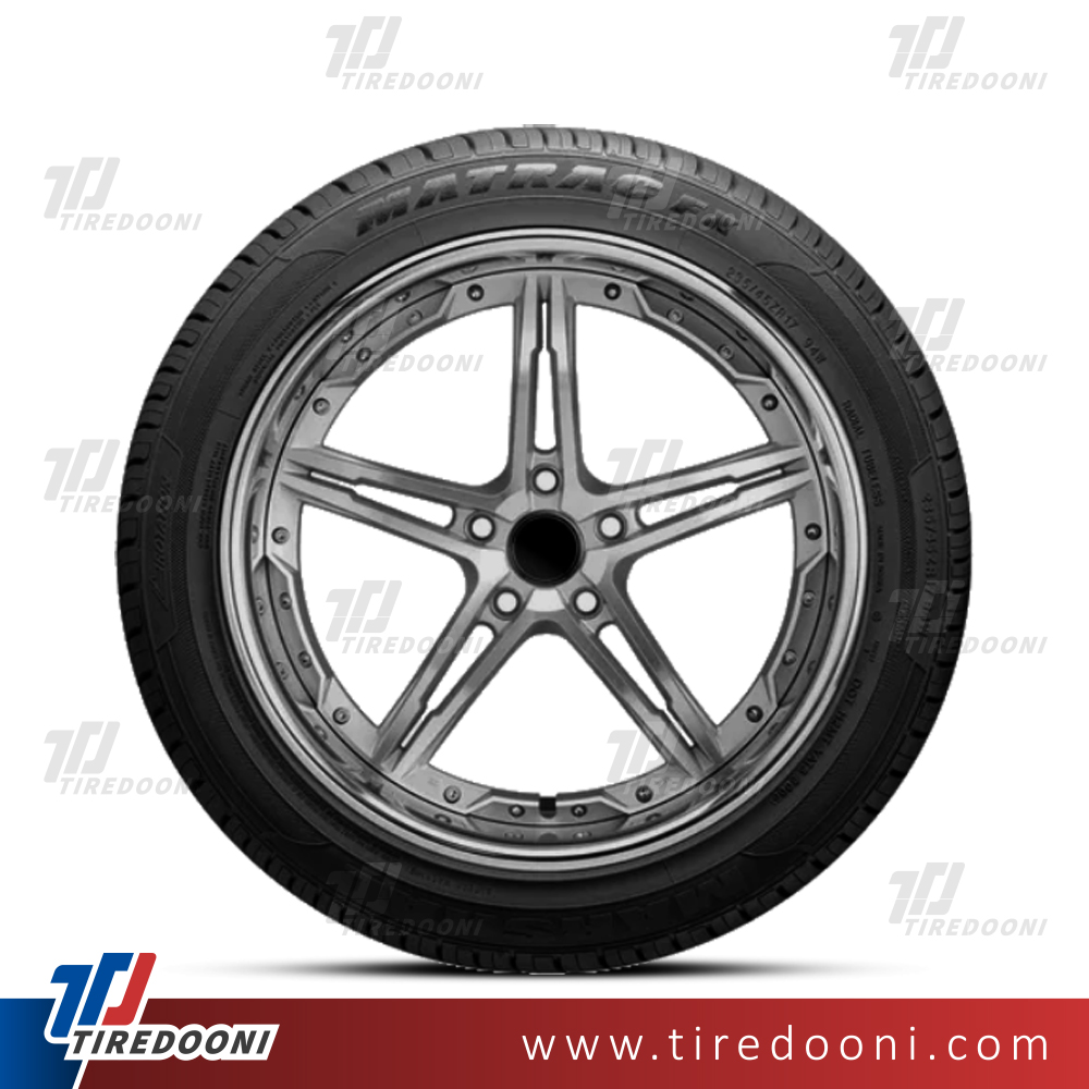 لاستیک خودرو مارشال سایز 205/55R15 مدل گل MU11