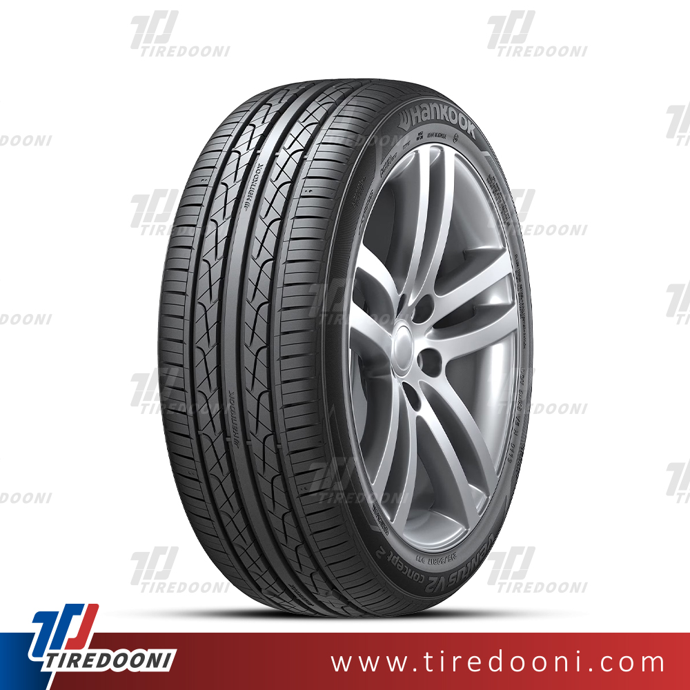 لاستیک خودرو هانکوک سایز 215/55R16 مدل گل H457