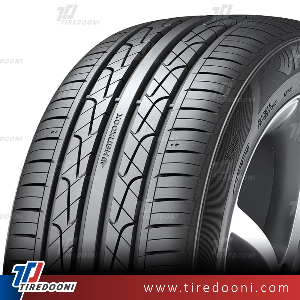 لاستیک خودرو هانکوک سایز 215/55R16 مدل گل H457