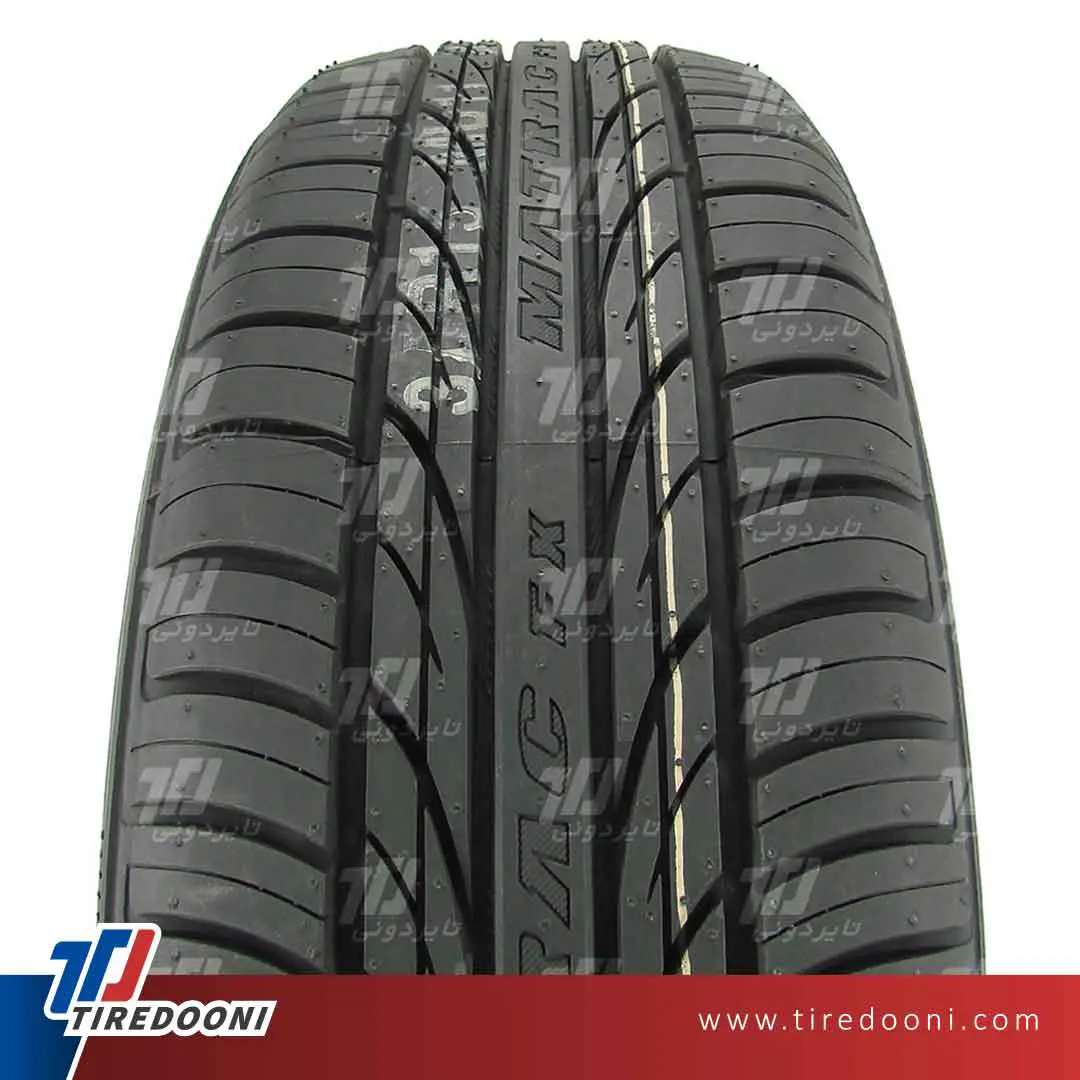 لاستیک خودرو مارشال سایز 205/55R15 مدل گل MU11