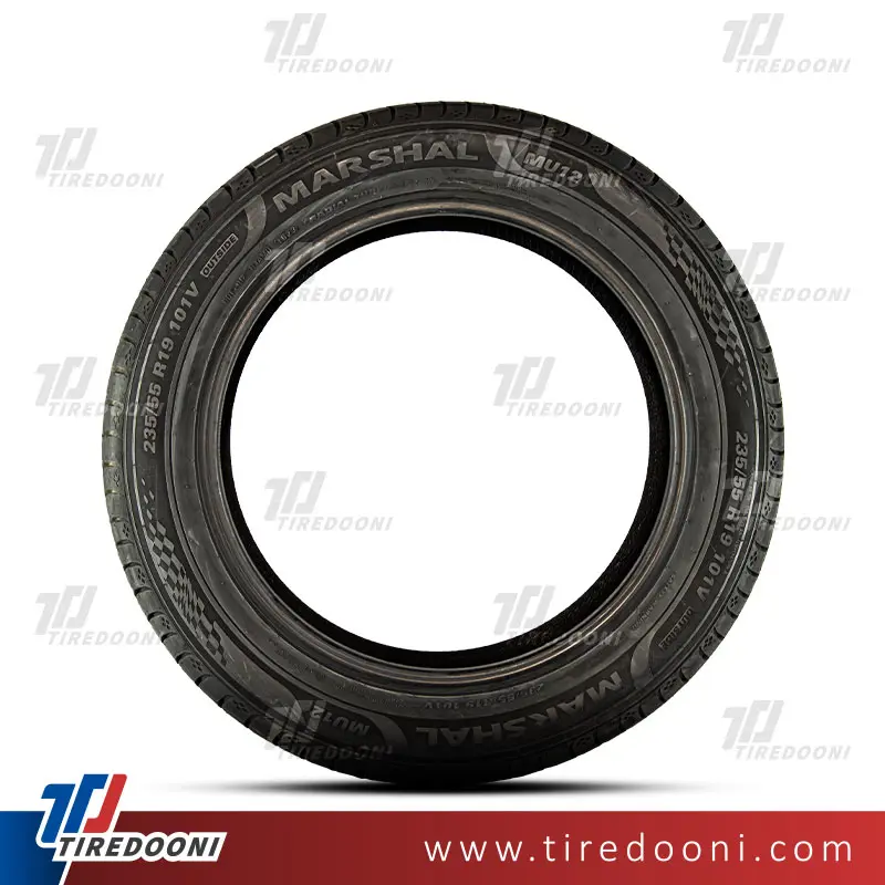 لاستیک خودرو مارشال سایز 275/35R19 مدل گل MU12