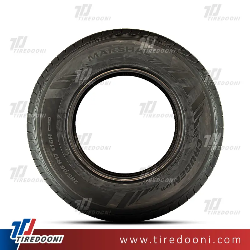 لاستیک خودرو مارشال سایز 285/65R17  مدل گل HP91