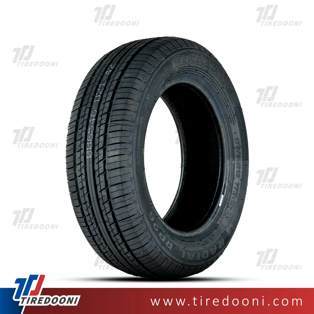 لاستیک خودرو ترازانو سایز 175/60R13 مدل گل RP26