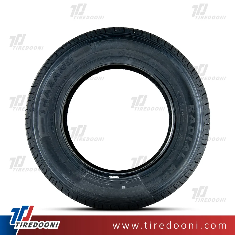 لاستیک خودرو ترازانو سایز 165/65R13 مدل گل RP28
