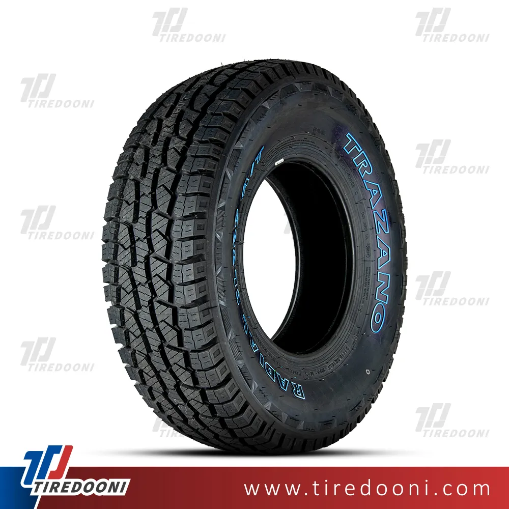 لاستیک خودرو ترازانو سایز 31/10.5R15 مدل گل SL369