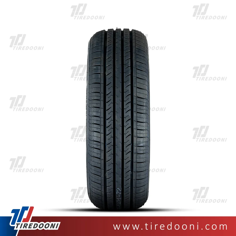 لاستیک خودرو ترازانو سایز 195/60R14 مدل گل T118