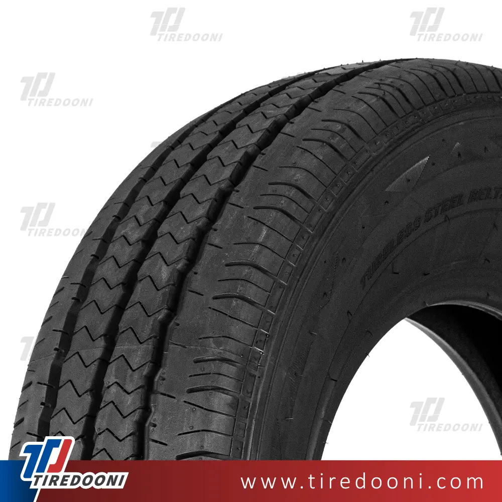 لاستیک خودرو بوتو سایز 195/80R14 مدل گل BRAWN BR01
