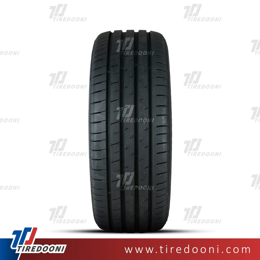لاستیک خودرو بلک لاین سایز 225/55R17 مدل گل C5