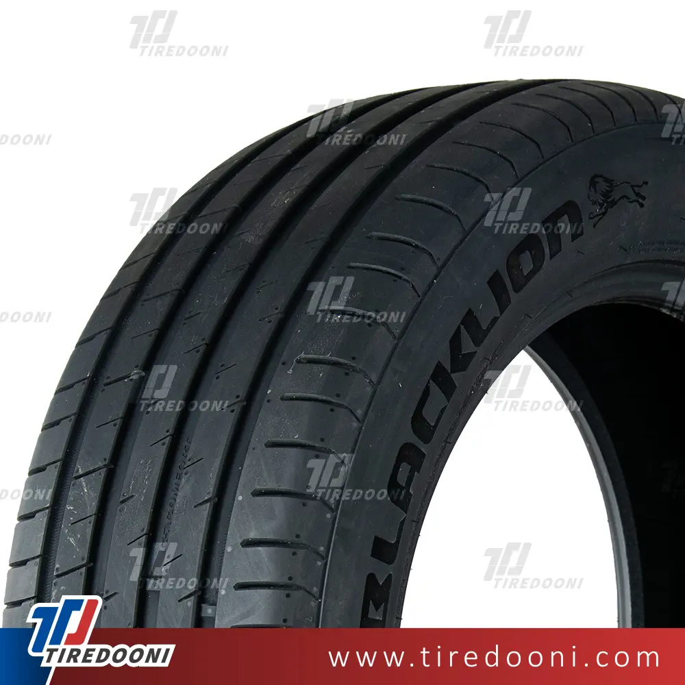 لاستیک خودرو بلک لاین سایز 225/55R17 مدل گل C5