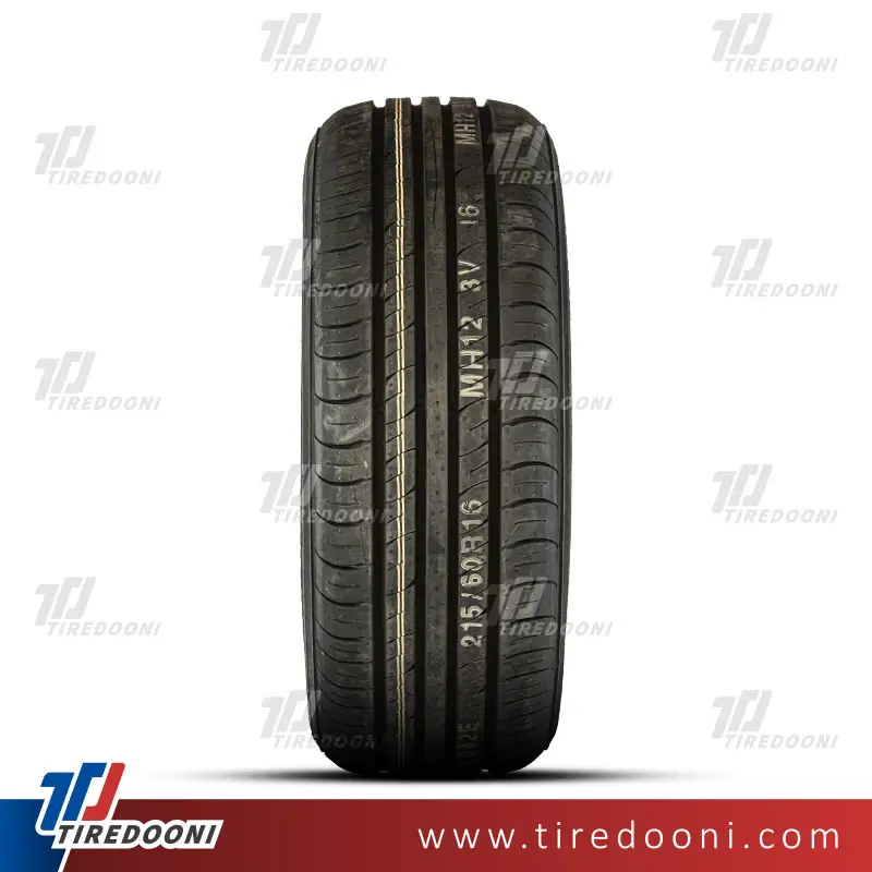 لاستیک خودرو مارشال سایز 185/65R14 مدل گل MH12