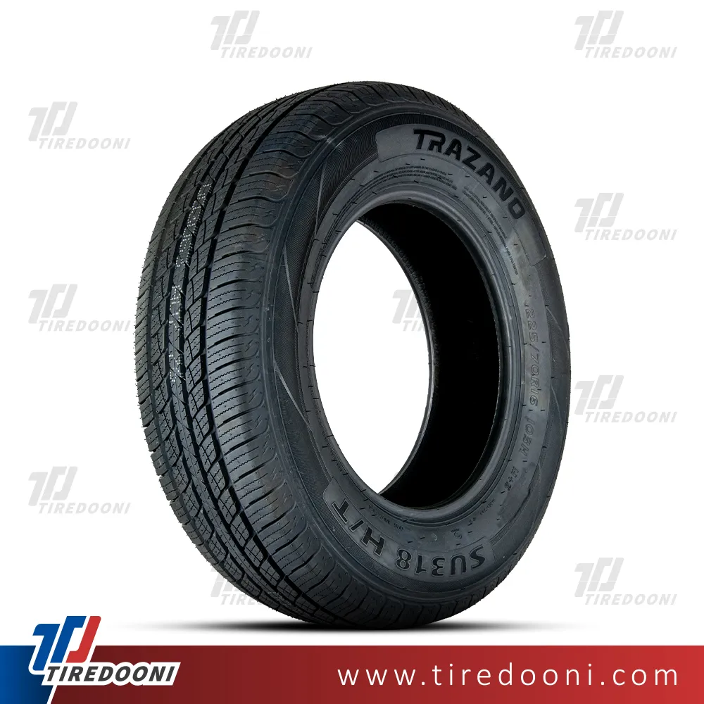 لاستیک خودرو ترازانو سایز 235/60R18 مدل گل SU318